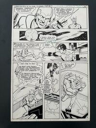 Planche Originale Joe Staton Green Lantern #126 page 25 DC Comics 1980