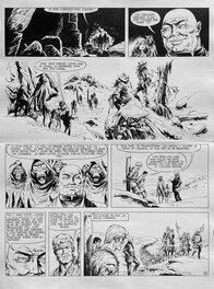 William Vance - 1972 - Bob Morane : Prisonnière de l'Ombre Jaune - Planche originale