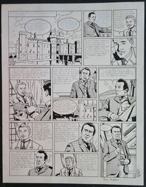 Frédéric Marniquet - Les mystères de Whitechapel -Sir Henry Chapman - planche originale - Planche originale