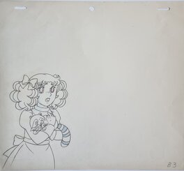 studio Toei Animation - Candy - crayonné de production - Illustration originale