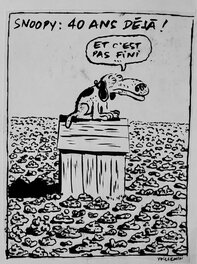 Philippe Vuillemin - Snoopy... façon Vuillemin - Original Illustration