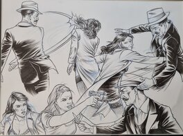 Planche originale (47) de Saboteuses T.4