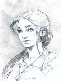 Pierre-Denis Goux - Nains : Enime - Illustration originale