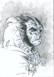 Pierre-Denis Goux - Orcs et Gobelins : Tête de Fer 2 - Illustration originale