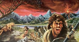 Copik Buntz - La vallée des Mammouths - Illustration originale