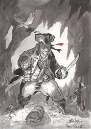 Sébastien Vastra - Jim Hawkins - Illustration originale