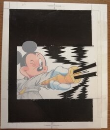 Olivier Fiquet - Mickey et le sceptre fulgurant ! - Couverture originale