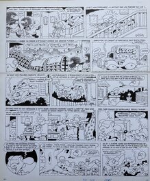 Jean-Claude Poirier - Super Matou - Planche originale