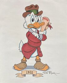 Don Rosa - Scrooge McDuck /  Picsou  - 1902 - Illustration originale