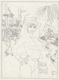Horacio Altuna - Palm Beach - Planche originale