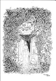 François Gomès - Fantome - Original Illustration