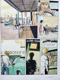 Renaud - Crotales  T 1    couleur directe - Planche originale