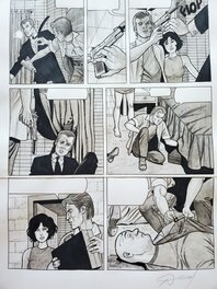 Renaud - LES CRABES - Planche originale