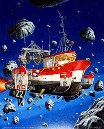 Jim Colorex - Astrochalut 22 en périlleuse navigation - Comic Strip