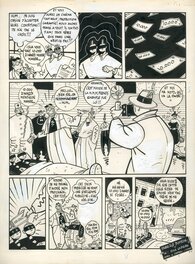 Fabrizio Borrini - Suplex et Caltex - L'homme statue - Comic Strip