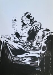 Roger Vidal - Joséphine ( Sherlock Holmes contre Arsène Lupin ) - Illustration originale