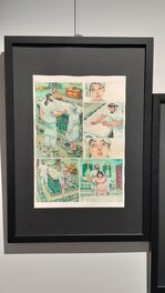 Planche encardrée Planche encardrée