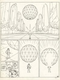 Marc Bati - Marc BATI – Altor, tome 3 : Le Secret d’Aurelys – Planche originale 48 - Comic Strip