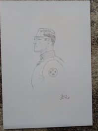 Frank Quitely - X-Men cyclops / frank quitely - Illustration originale