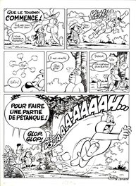 Dufranne : Pifou, "Le Mousquetaire du Roi" planche de fin