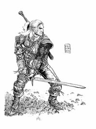 Arkadiusz Klimek - The Witcher - La Raison d'État / Wiedźmin - Racja stanu - Original Illustration
