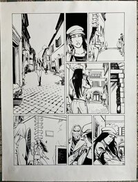Henri Reculé - Original page - Cassio T3 - La Troisième plaie - Planche originale