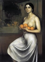 Julio Romero de Torres : Naranjas y limones