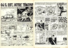Hugot - Hugot : "Où il est, votre témoin ?" planches 1 et 2 - Comic Strip