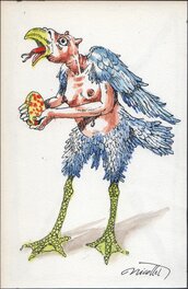 Illustration originale de Jean-Michel Nicollet