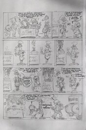 Janry - Story-board original Grott&Brott 2 - Original art