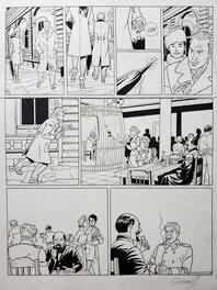 Renaud - HARRY  DICKSON    T13 L'OR DE MALACCA - Planche originale