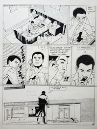 Renaud - JESSICA BLANDY    T21 LA FRONTIERE - Planche originale