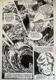 Jean-Yves Mitton - Mitton, Cosmo#7, Pour une poignée d’énergie, premier épisode, planche nº8, Mustang#68, 1981. - Comic Strip