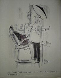Tetsu - Très bonne année ! (Dentiste) - Illustration originale