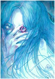 Hui Jing HJ - Eyeball - Original Illustration