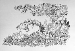 Flix - Flix Marsupilami - Original Illustration