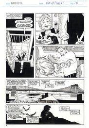 John Romita Jr. - Man Without Fear 1 page 8 - Original art