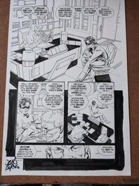 John Byrne - Nextmen #15, page 2 - Planche originale