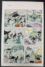 Gen-Clo Planche Originale "Les Pieds Nickelés Sculpteurs" N°123 page 12 1988