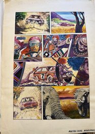 Carlos Alberto Magallanes - Proof for publication by Carlos Magallanes 1980. - Planche originale