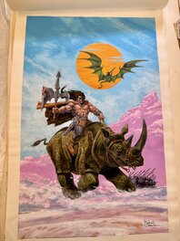 Rafael Segura - Proof for publication by Rafael Segura 1980. - Planche originale
