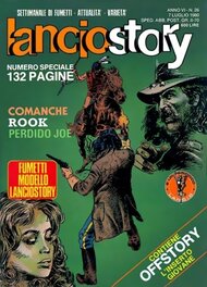 Publication italienne - couverture de la revue Lanciostory Publication italienne - couverture de la revue Lanciostory