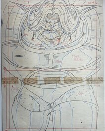 Akira Toriyama - Dragon ball Z : Zarbon - Planche originale