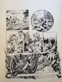César Spadari - Towards the Zambesi - Planche originale