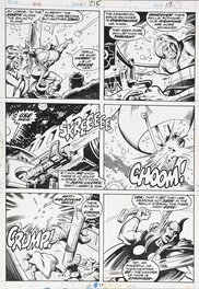 John Buscema - Thor 215 - Page 17 - Planche originale