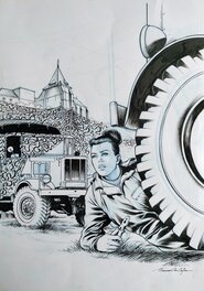 Thomas Du Caju - Saboteuses - Illustration originale