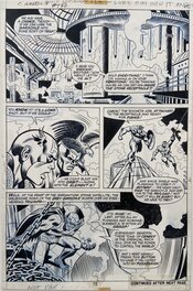 John Romita - Captain America 142 - Page 12 - Planche originale