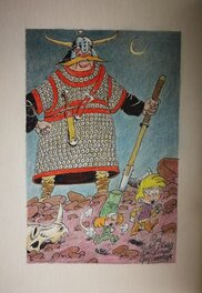 Guy Counhaye - Géo & Tafta 5 - Original Illustration