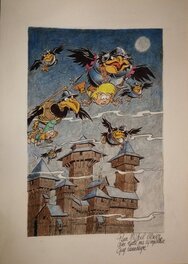 Guy Counhaye - Géo & Tafta 6 - Original Illustration