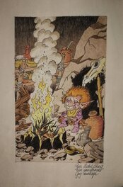 Guy Counhaye - Gorr, le loup - Original Illustration